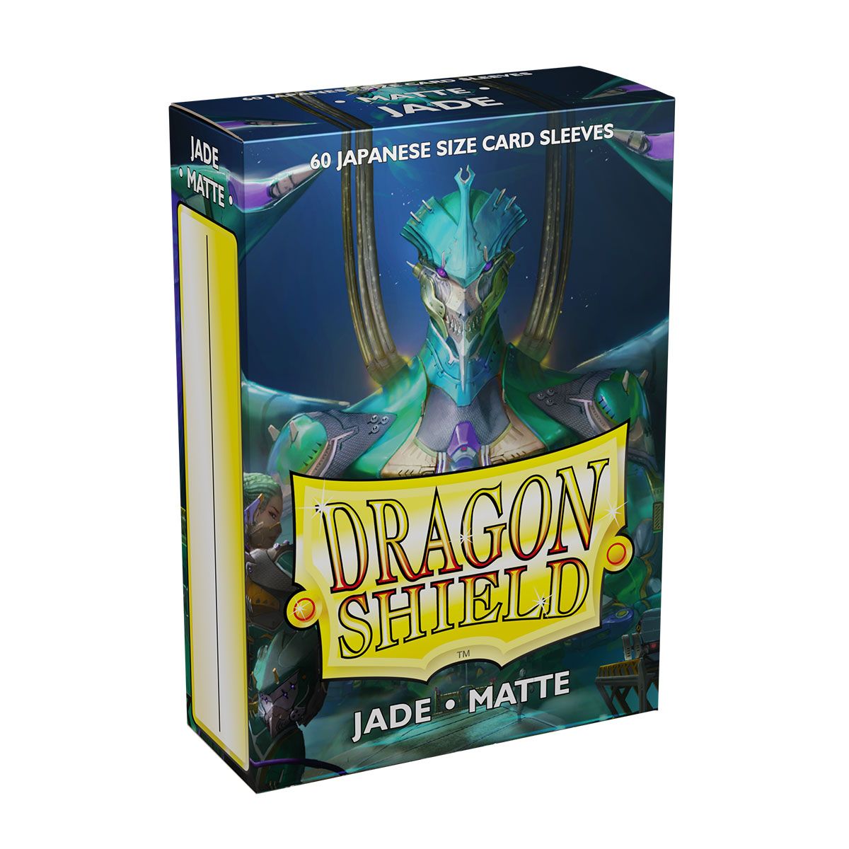 Dragon Shield: Japanese Size 60ct Sleeves - Jade (Matte) | Total Play