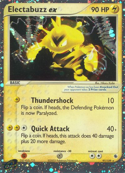 Electabuzz ex (97/109) [EX: Ruby & Sapphire] | Total Play