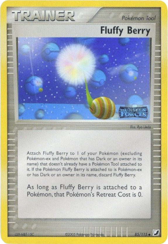 Fluffy Berry (85/115) (Stamped) [EX: Unseen Forces] | Total Play