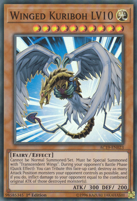 Winged Kuriboh LV10 [AC19-EN023] Super Rare | Total Play