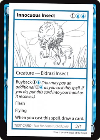 Innocuous Insect (2021 Edition) [Mystery Booster Playtest Cards] | Total Play