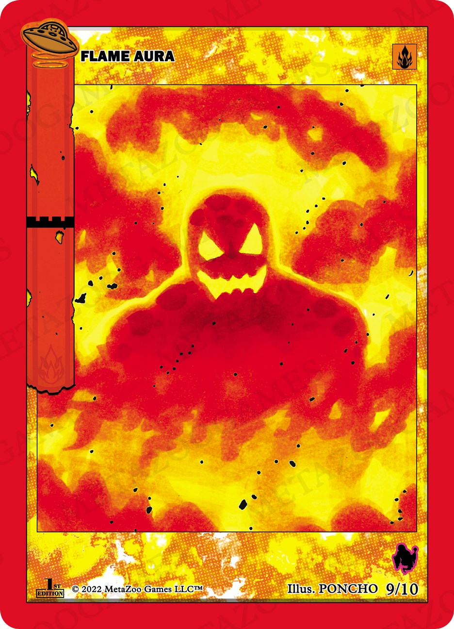 Flame Aura [Cryptid Nation: UFO First Edition Release Event Deck] | Total Play