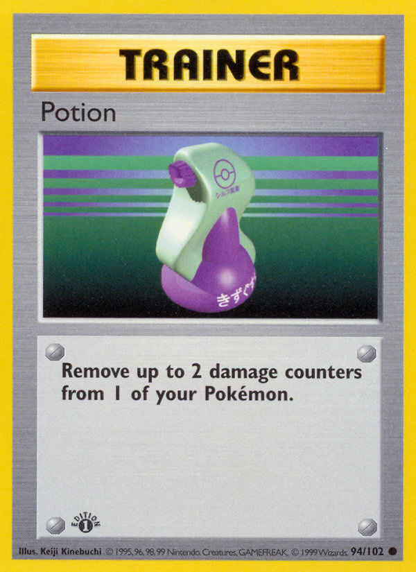 Potion (94/102) (Shadowless) [Base Set 1st Edition] | Total Play