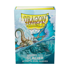 Dragon Shield: Japanese Size 60ct Sleeves - Glacier (Dual Matte) | Total Play