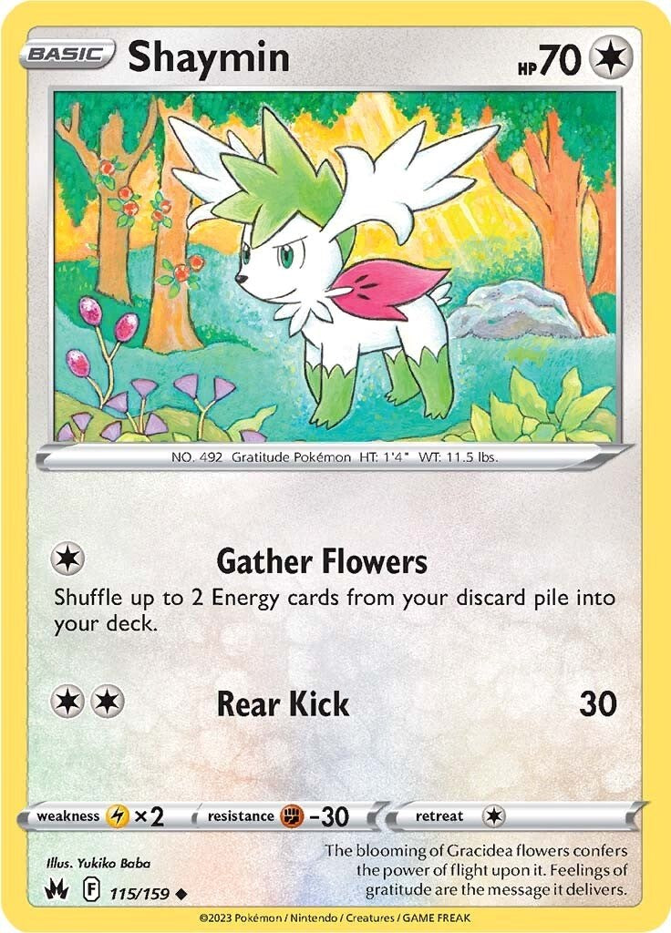 Shaymin (115/159) [Sword & Shield: Crown Zenith] | Total Play