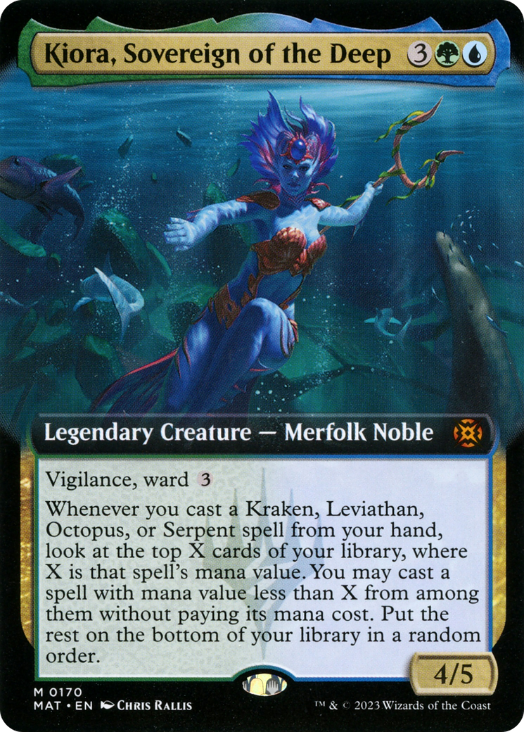 Kiora, Sovereign of the Deep (Extended Art) [March of the Machine: The Aftermath] | Total Play