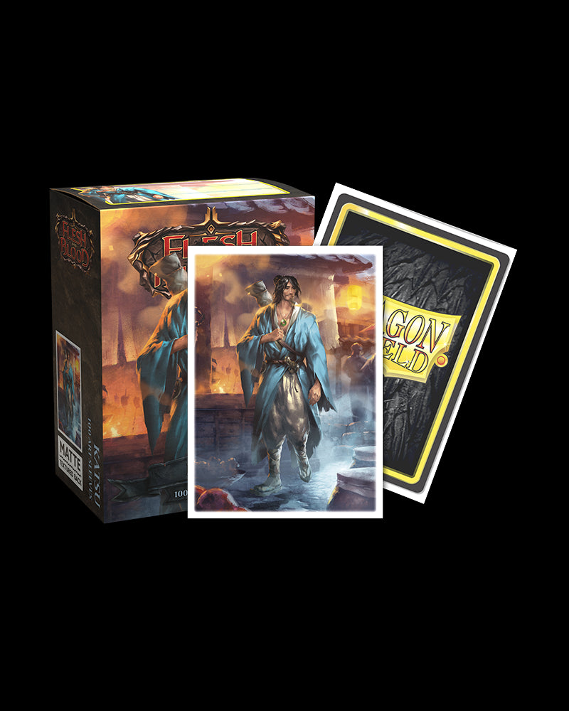 Dragon Shield: Standard 100ct Art Sleeves - Flesh and Blood (Katsu - Matte) | Total Play