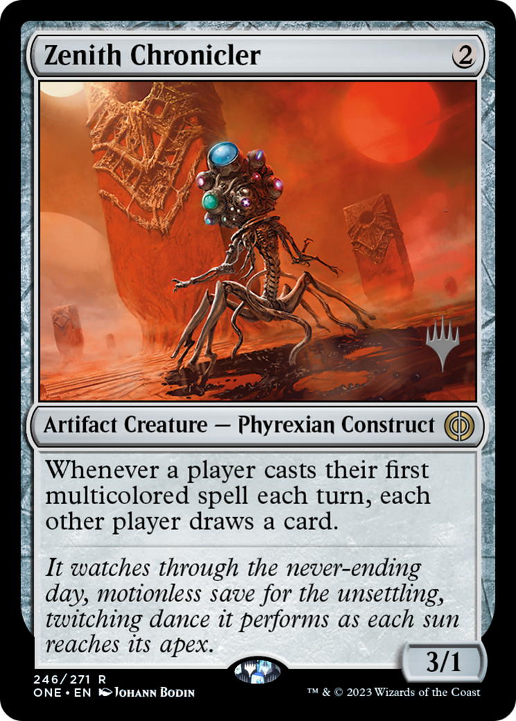 Zenith Chronicler (Promo Pack) [Phyrexia: All Will Be One Promos] | Total Play