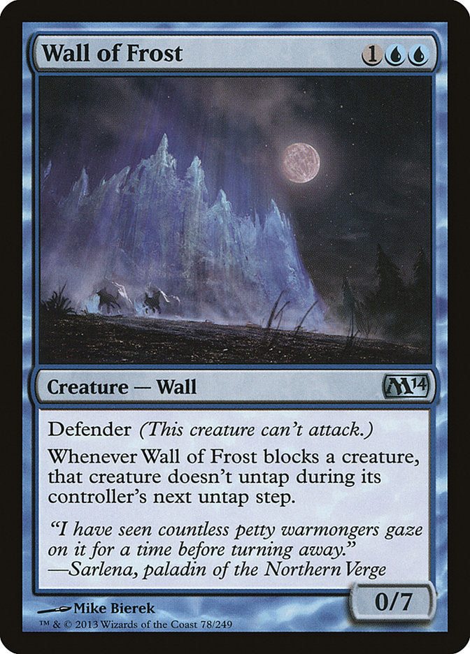 Wall of Frost [Magic 2014] | Total Play
