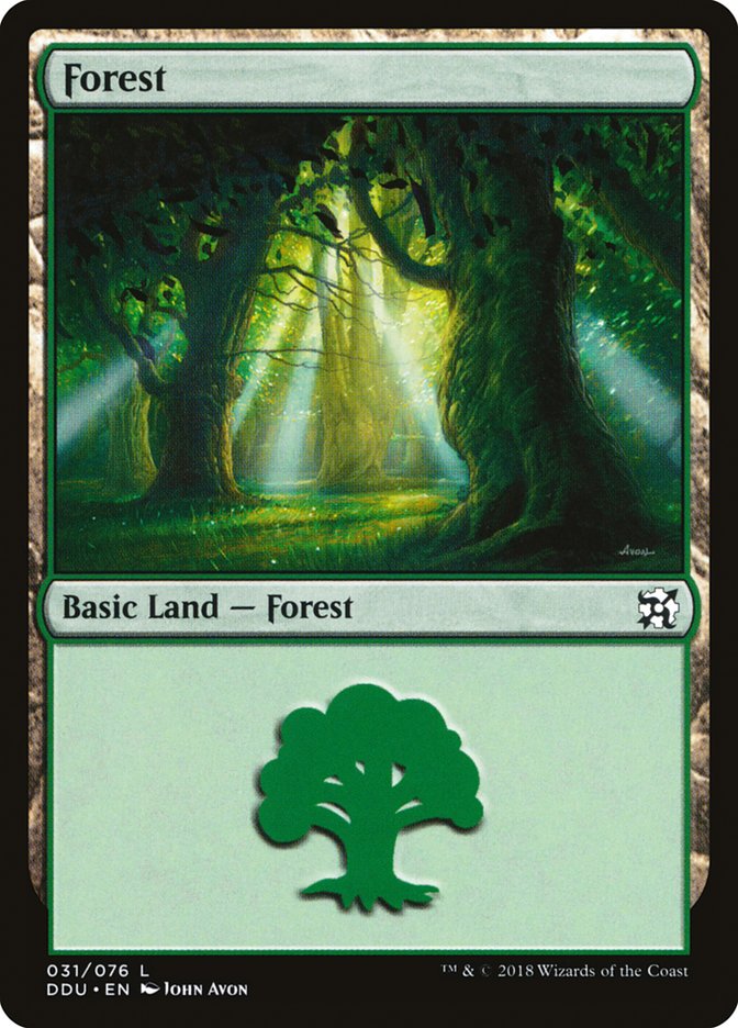 Forest (31) [Duel Decks: Elves vs. Inventors] | Total Play