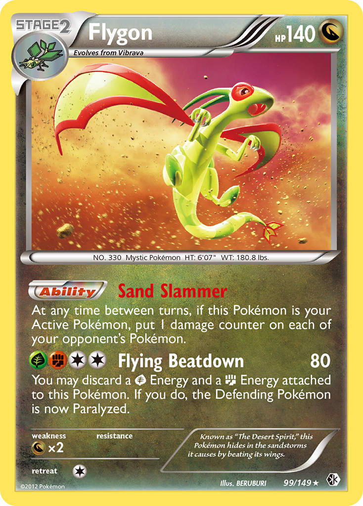 Flygon (99/149) [Black & White: Boundaries Crossed] | Total Play