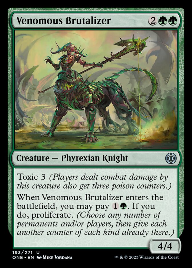 Venomous Brutalizer [Phyrexia: All Will Be One] | Total Play