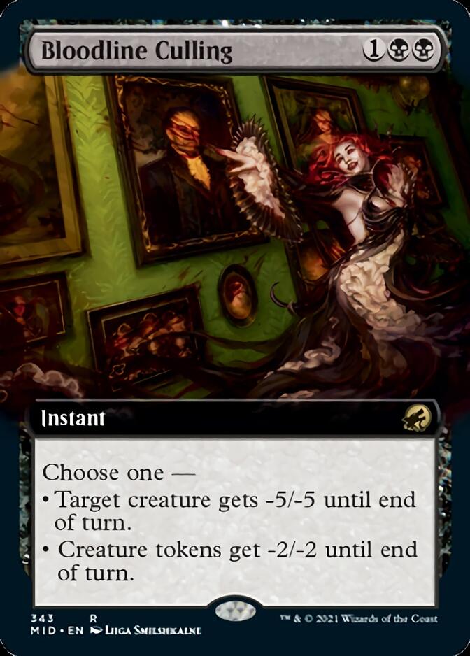 Bloodline Culling (Extended Art) [Innistrad: Midnight Hunt] | Total Play