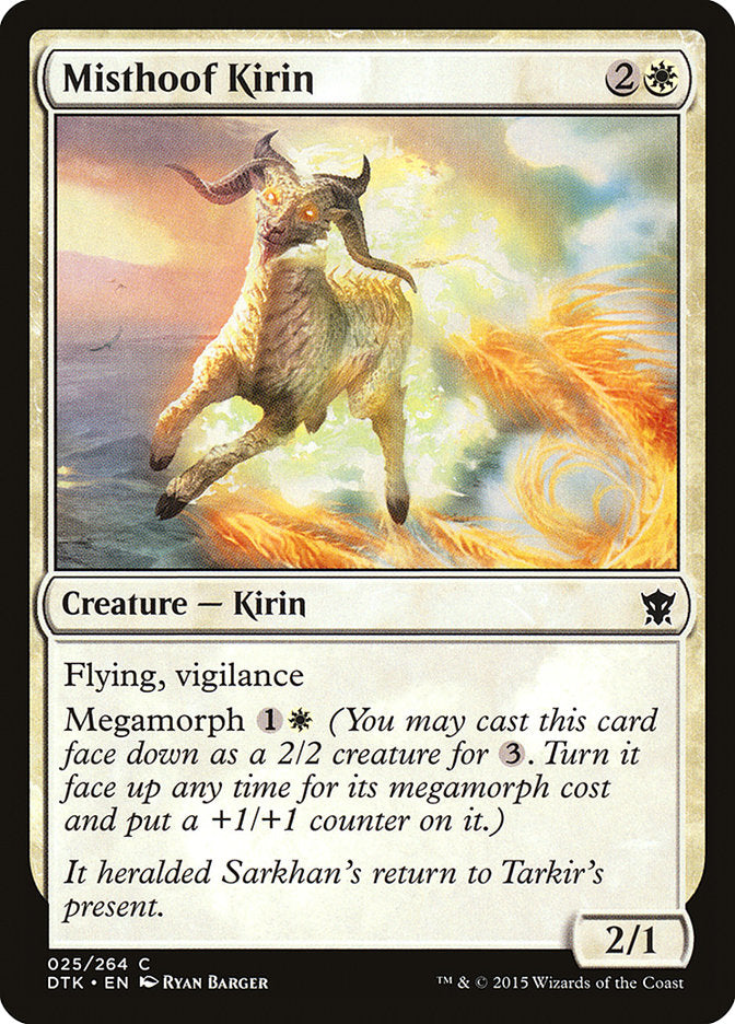 Misthoof Kirin [Dragons of Tarkir] | Total Play