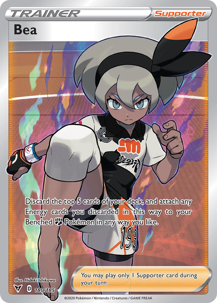 Bea (180/185) [Sword & Shield: Vivid Voltage] | Total Play