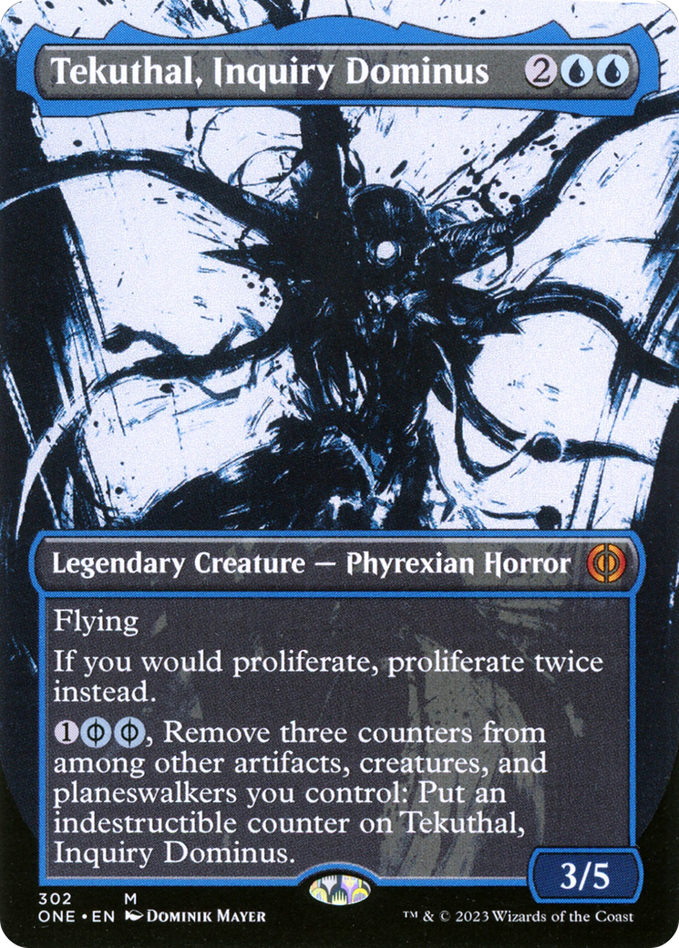 Tekuthal, Inquiry Dominus (Borderless Ichor) [Phyrexia: All Will Be One] | Total Play