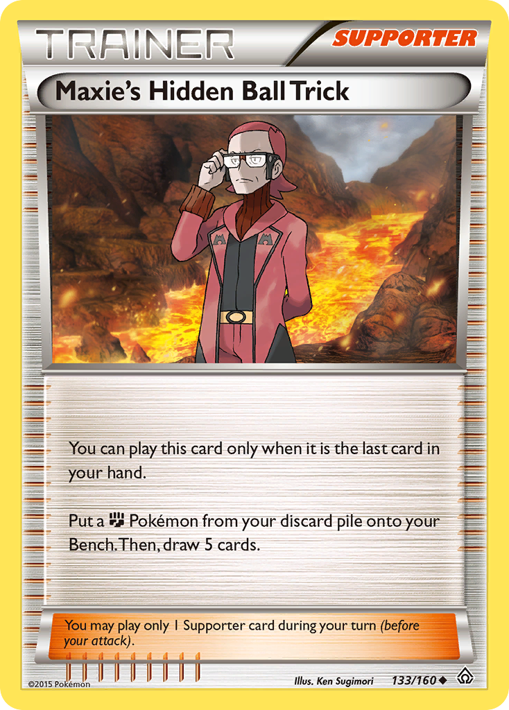 Maxie's Hidden Ball Trick (133/160) [XY: Primal Clash] | Total Play