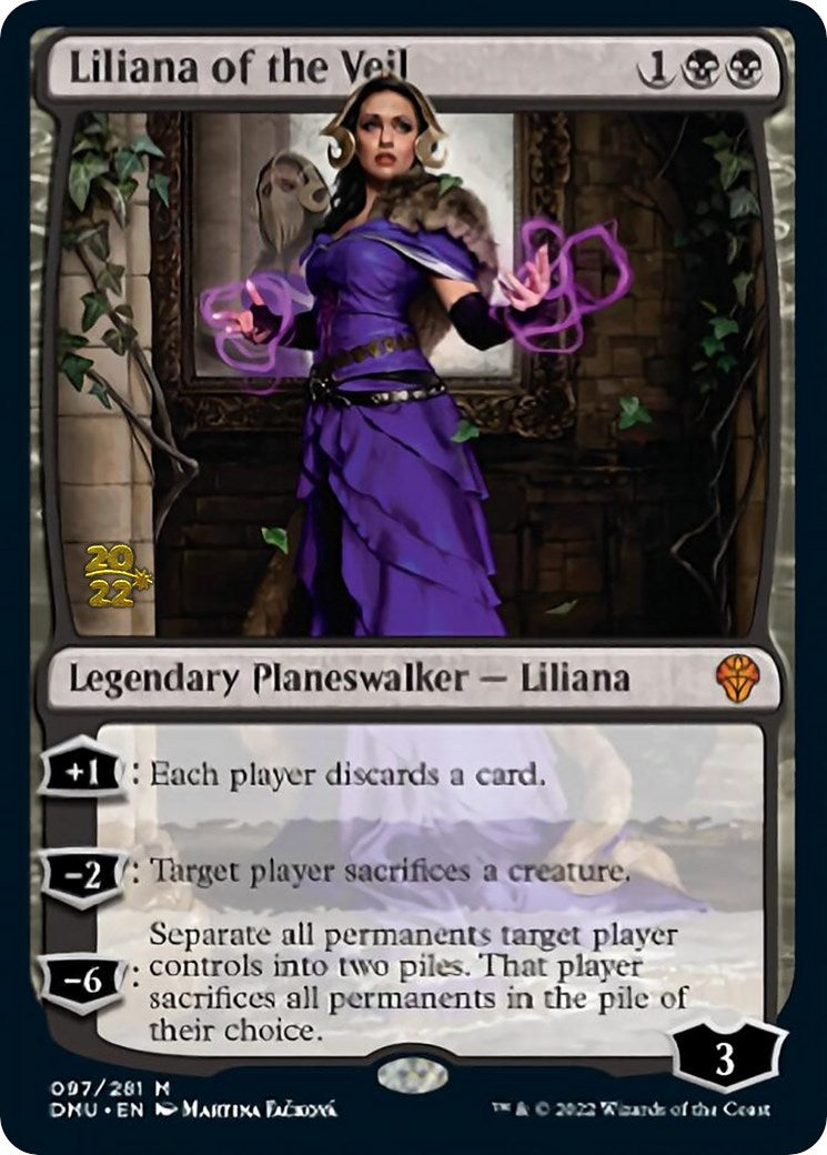 Liliana of the Veil [Dominaria United Prerelease Promos] | Total Play