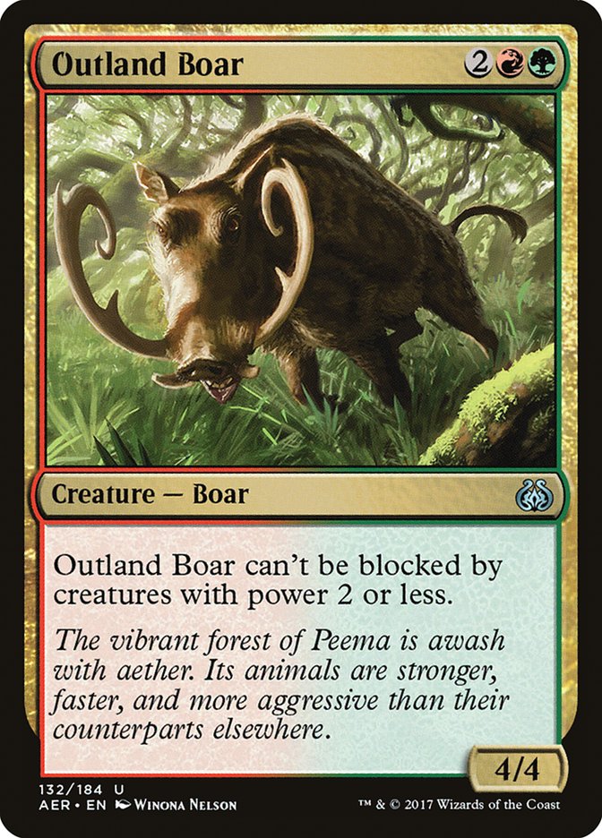 Outland Boar [Aether Revolt] | Total Play