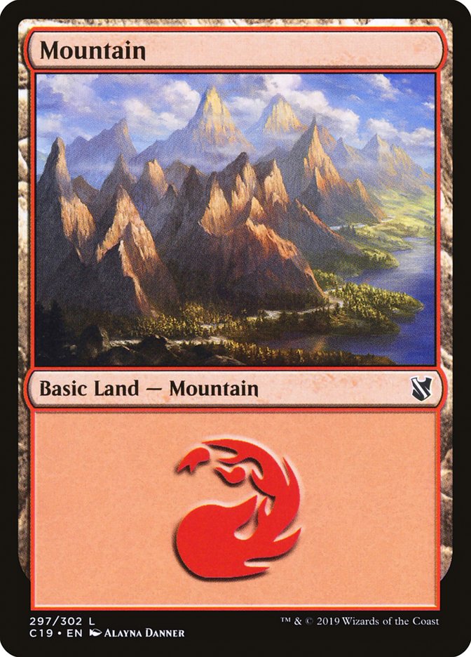 Mountain (297) [Commander 2019] | Total Play