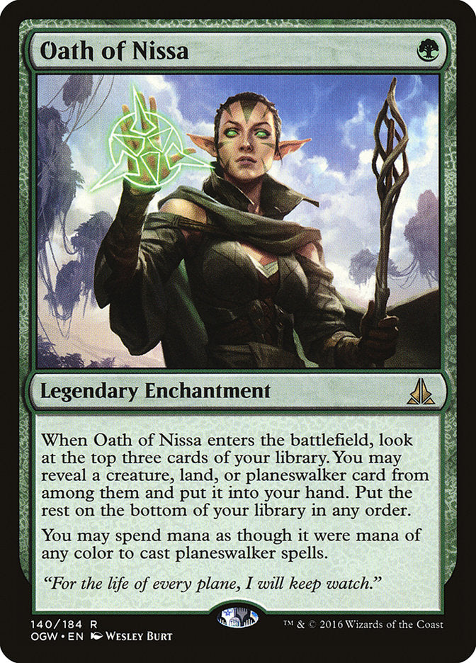 Oath of Nissa [Oath of the Gatewatch] | Total Play