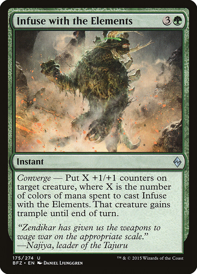 Infuse with the Elements [Battle for Zendikar] | Total Play