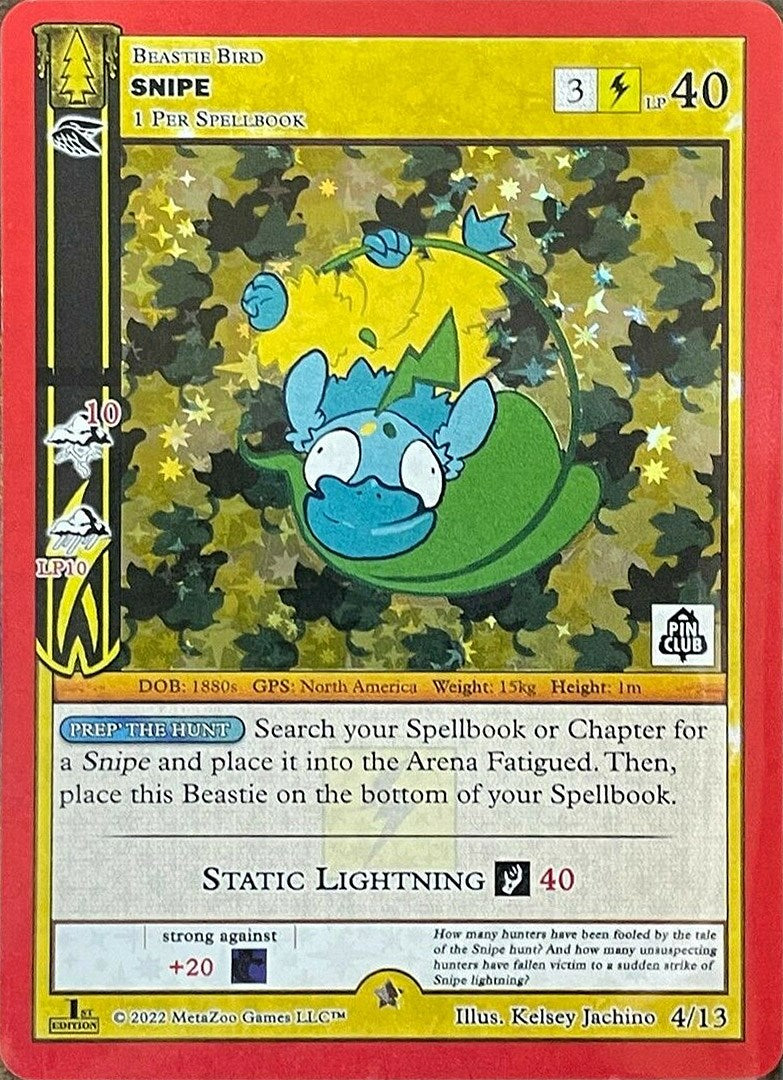 Snipe (4/13) [Cryptid Nation: Wilderness Mystery Collection] | Total Play