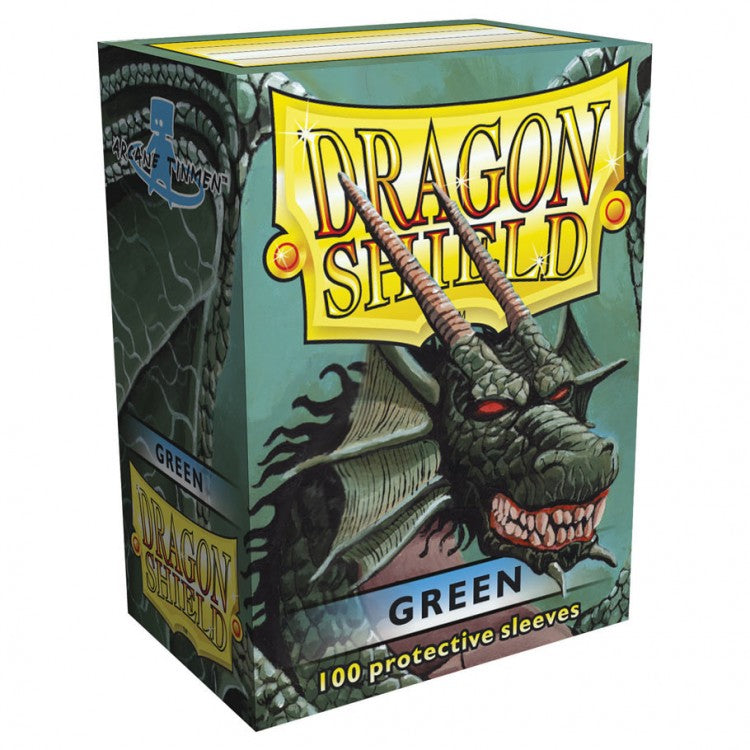 Dragon Shield: Standard 100ct Sleeves - Classic (Green 'Verdante') | Total Play