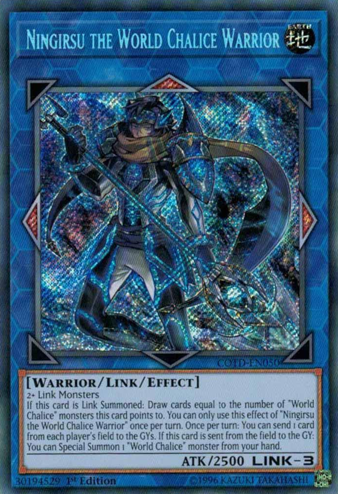 Ningirsu the World Chalice Warrior [COTD-EN050] Secret Rare | Total Play