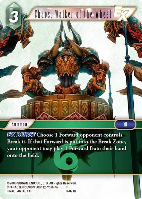 Chaos, Walker of the Wheel EX [Opus III] | Total Play
