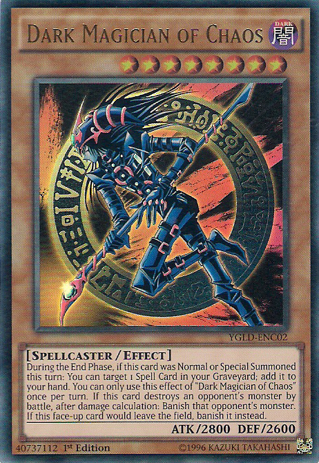 Dark Magician of Chaos [YGLD-ENC02] Ultra Rare | Total Play