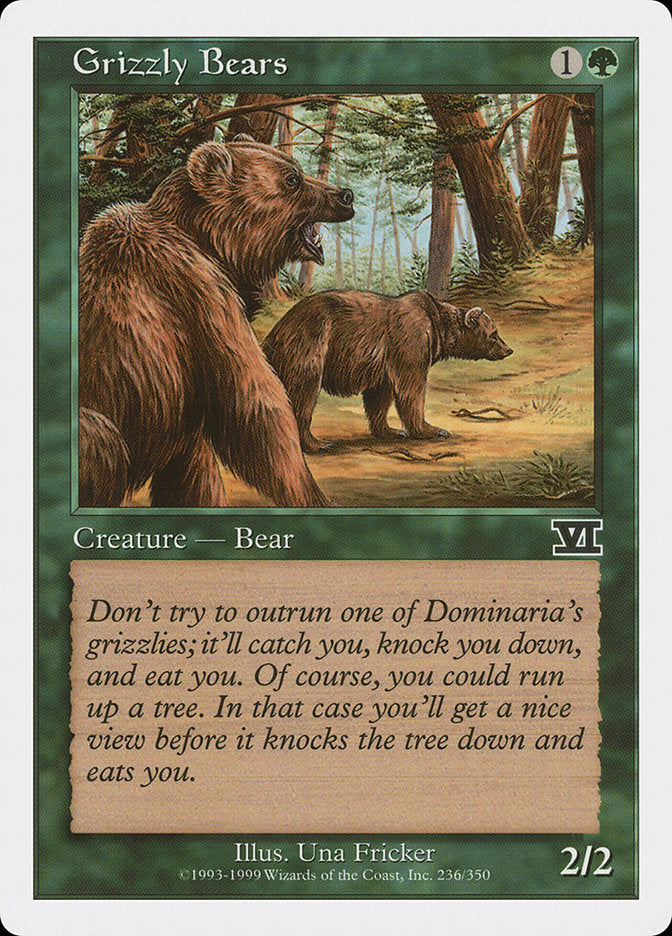 Grizzly Bears [Classic Sixth Edition] | Total Play