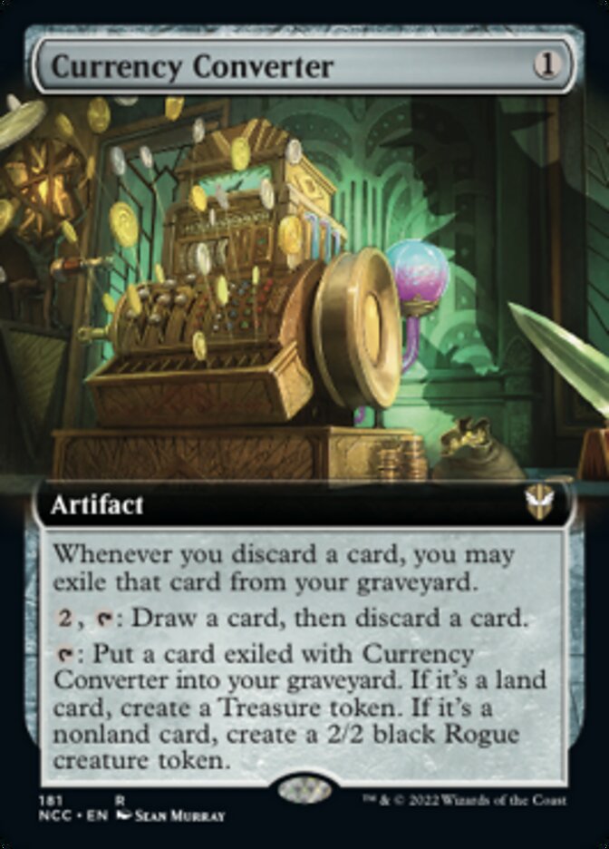 Currency Converter (Extended Art) [Streets of New Capenna Commander] | Total Play