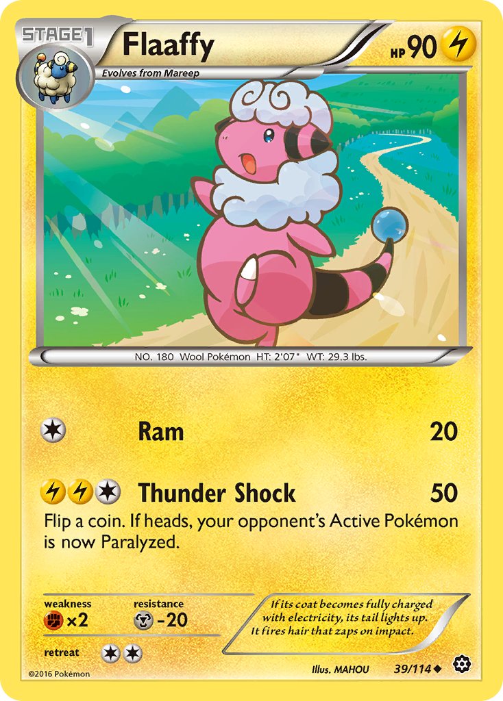 Flaaffy (39/114) [XY: Steam Siege] | Total Play