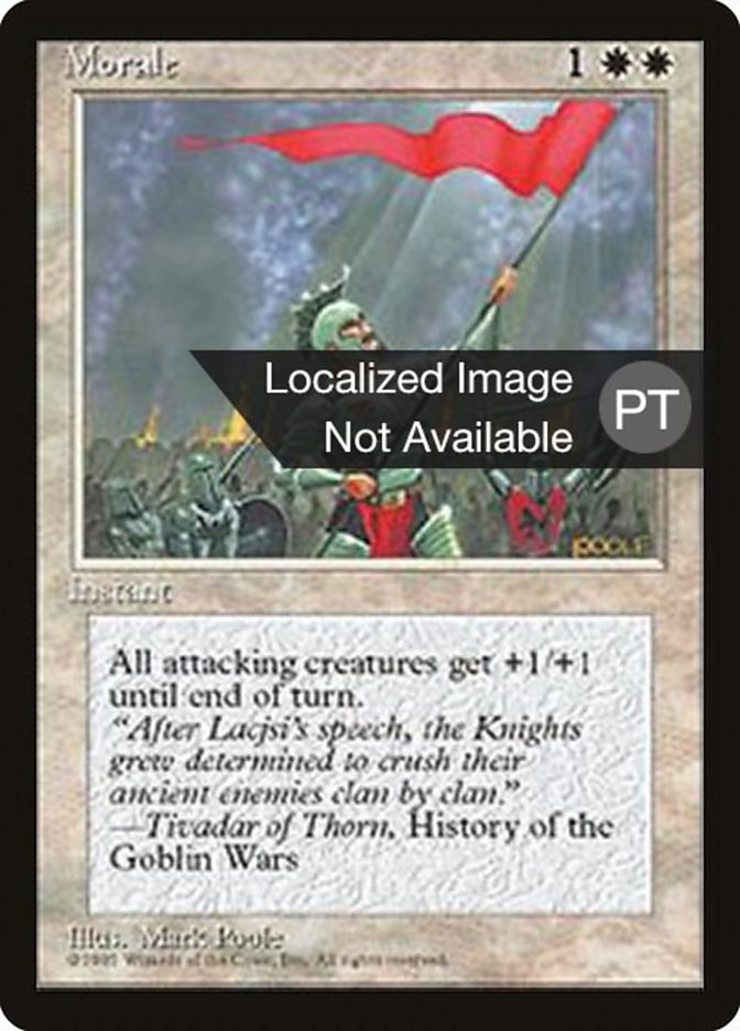 Morale [Fourth Edition (Foreign Black Border)] | Total Play