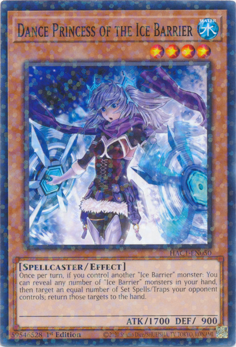 Dance Princess of the Ice Barrier (Duel Terminal) [HAC1-EN050] Common | Total Play