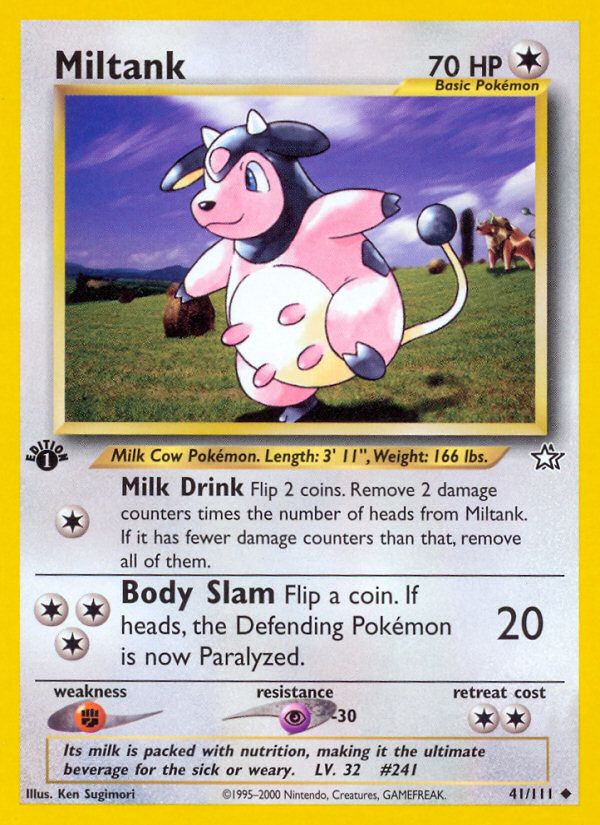 Miltank (41/111) [Neo Genesis 1st Edition] | Total Play