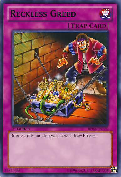 Reckless Greed [BP02-EN175] Rare | Total Play