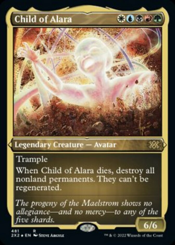 Child of Alara (Foil Etched) [Double Masters 2022] | Total Play