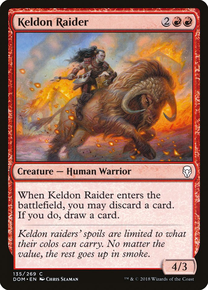 Keldon Raider [Dominaria] | Total Play