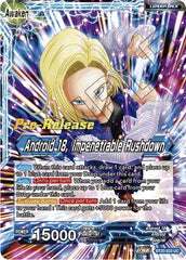 Android 18 // Android 18, Impenetrable Rushdown (BT20-023) [Power Absorbed Prerelease Promos] | Total Play