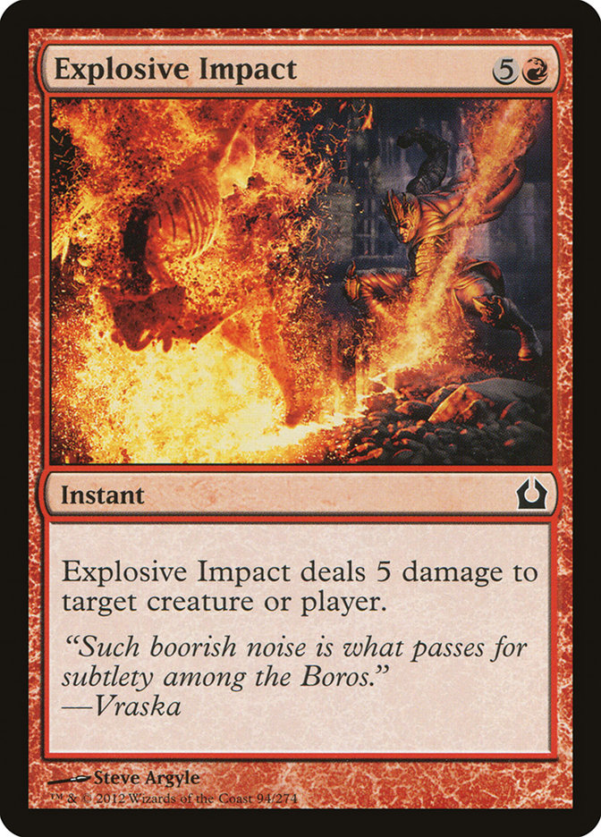 Explosive Impact [Return to Ravnica] | Total Play