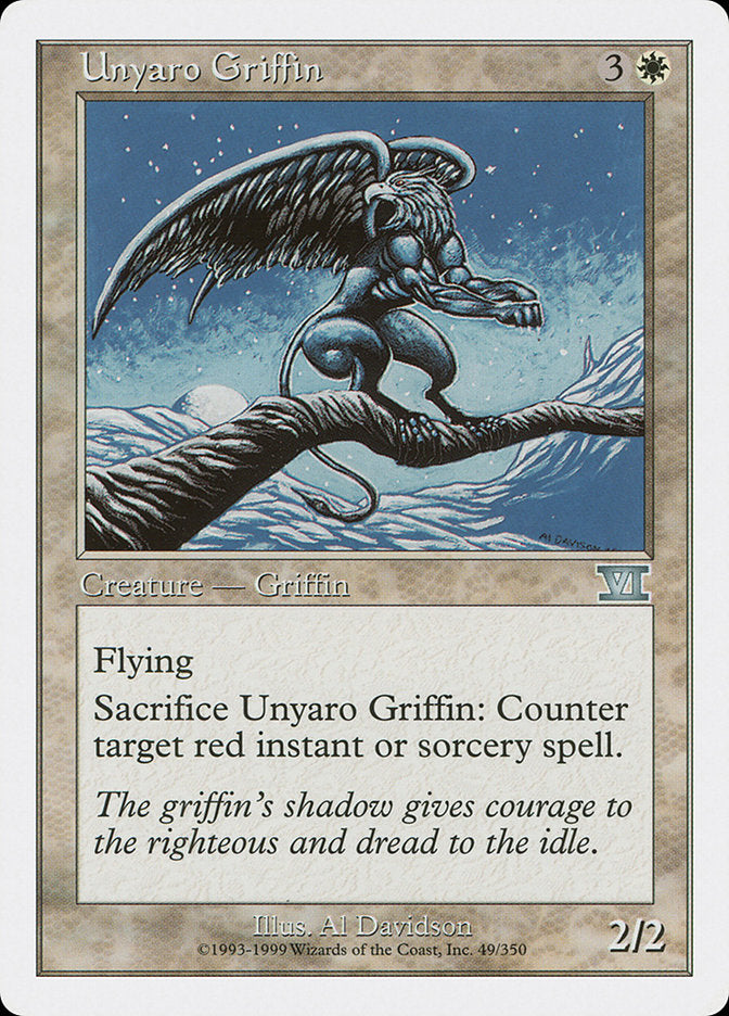 Unyaro Griffin [Classic Sixth Edition] | Total Play