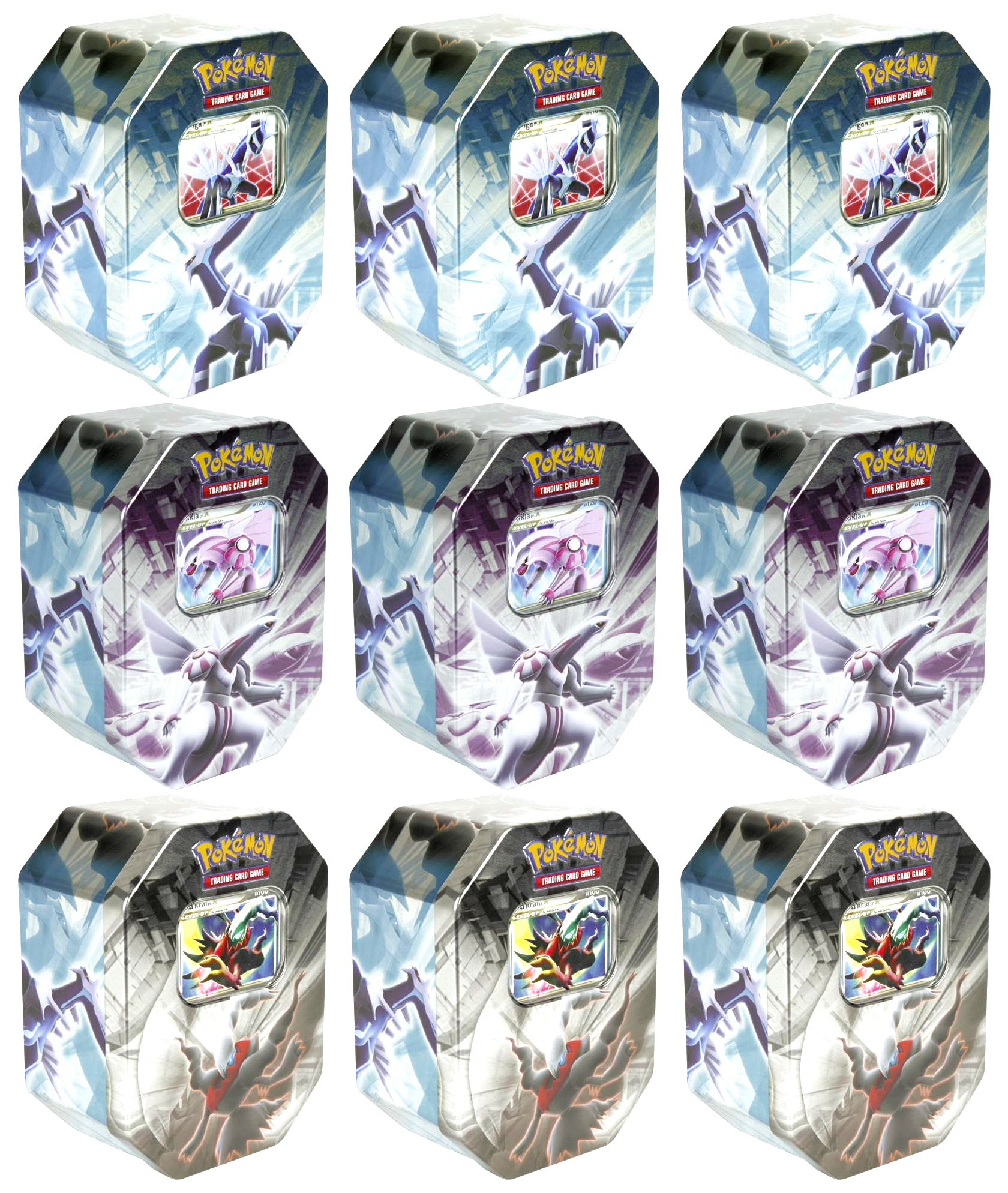 Diamond & Pearl - Collector's Tin Display (Darkrai/Palkia/Dialga) | Total Play