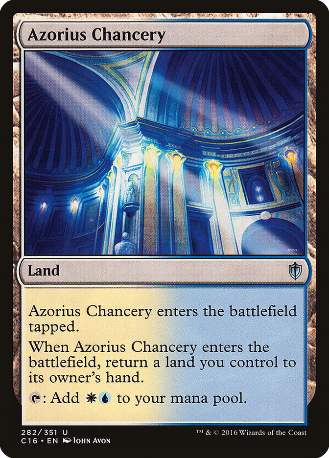 Azorius Chancery [Commander 2016] | Total Play