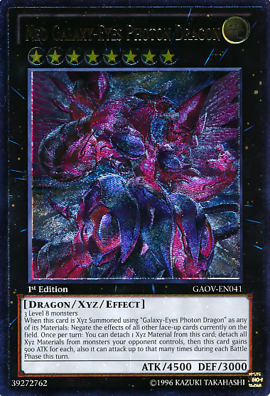Neo Galaxy-Eyes Photon Dragon [GAOV-EN041] Ultimate Rare | Total Play