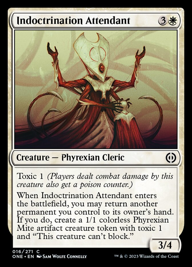 Indoctrination Attendant [Phyrexia: All Will Be One] | Total Play