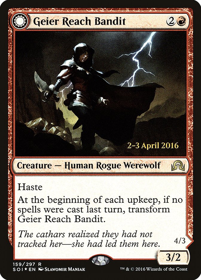 Geier Reach Bandit // Vildin-Pack Alpha [Shadows over Innistrad Prerelease Promos] | Total Play