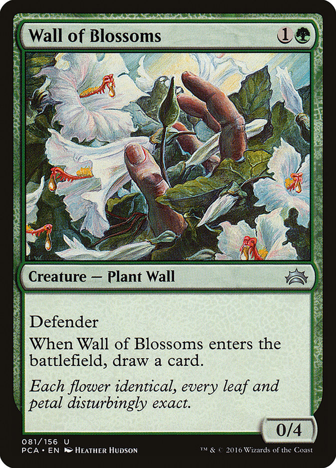 Wall of Blossoms [Planechase Anthology] | Total Play