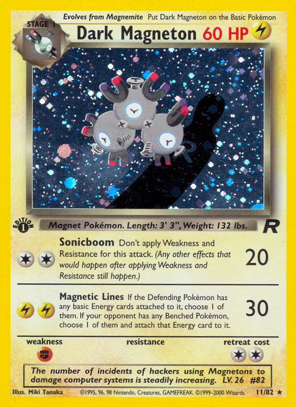 Dark Magneton (11/82) [Team Rocket 1st Edition] | Total Play